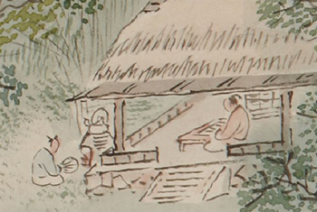 우후산장 제12폭 부분